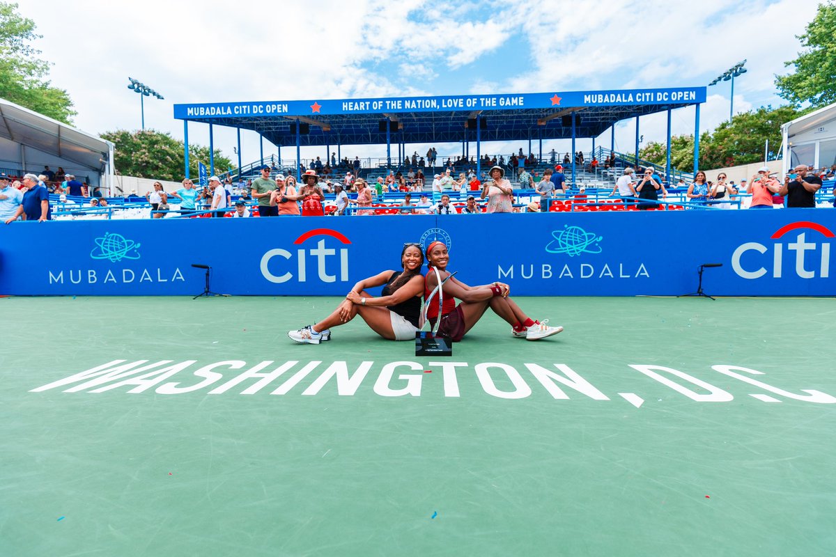 CocoGauff's tweet photo. title #4 ❤️ biggest title of my career so far… words are not enough for this moment but thank you DC🫶🏾
 “Philipians 4:13” https://t.co/DaV4KWSXTA