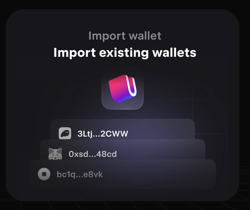 99promitsaha's tweet photo. Multi-Network Support 🌌💸
@UltimateApp is your gateway to the crypto world!
Seamlessly manage your assets across networks in one secure application.
Say goodbye to juggling wallets - #UltimateApp does it all! 🌟
PS - You can import your existing wallets into it too.
(2/9)🧵 https://t.co/V4QIheghpa