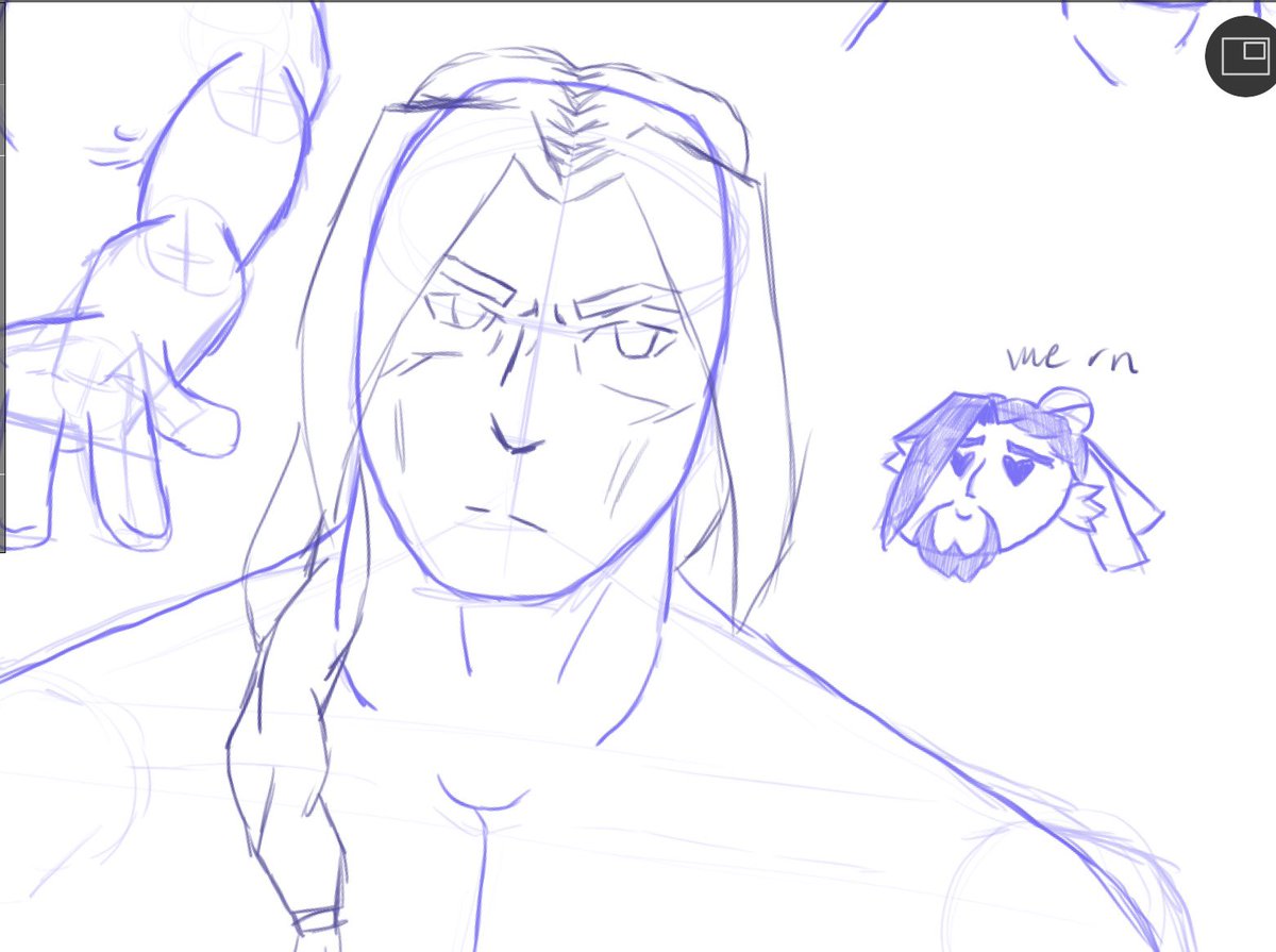 tncwagon's tweet photo. #HanzoShimada with a braid?? (WIPPP) https://t.co/sXazHmYkkV