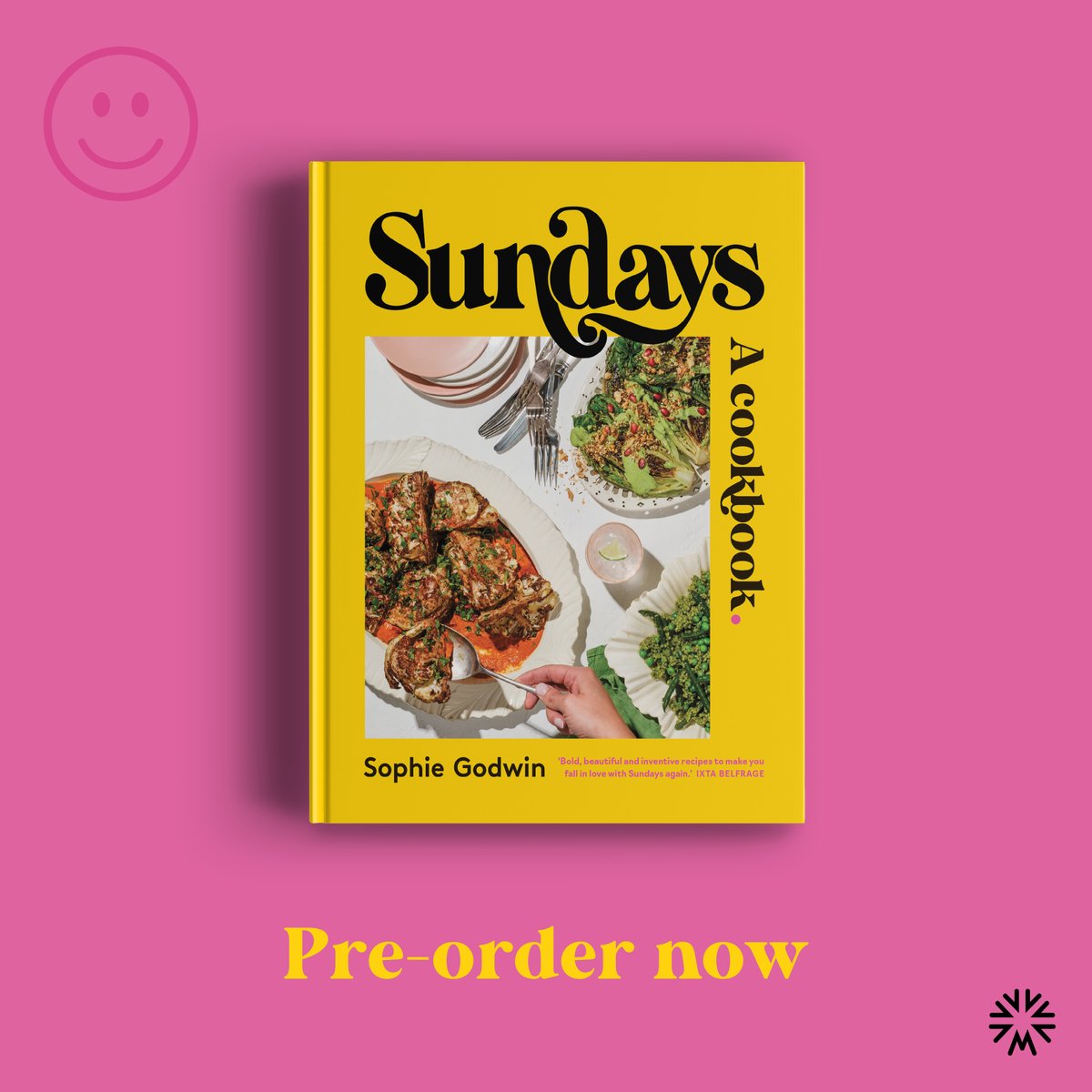 Sunday is about sharing, feasting with friends, brunches and leisurely long lunches, because it’s the one day of the week when mealtimes are flexible.

Whatever takes your mood, you’ll find the perfect recipe right here.

Available 19 September, pre-order today! 📚