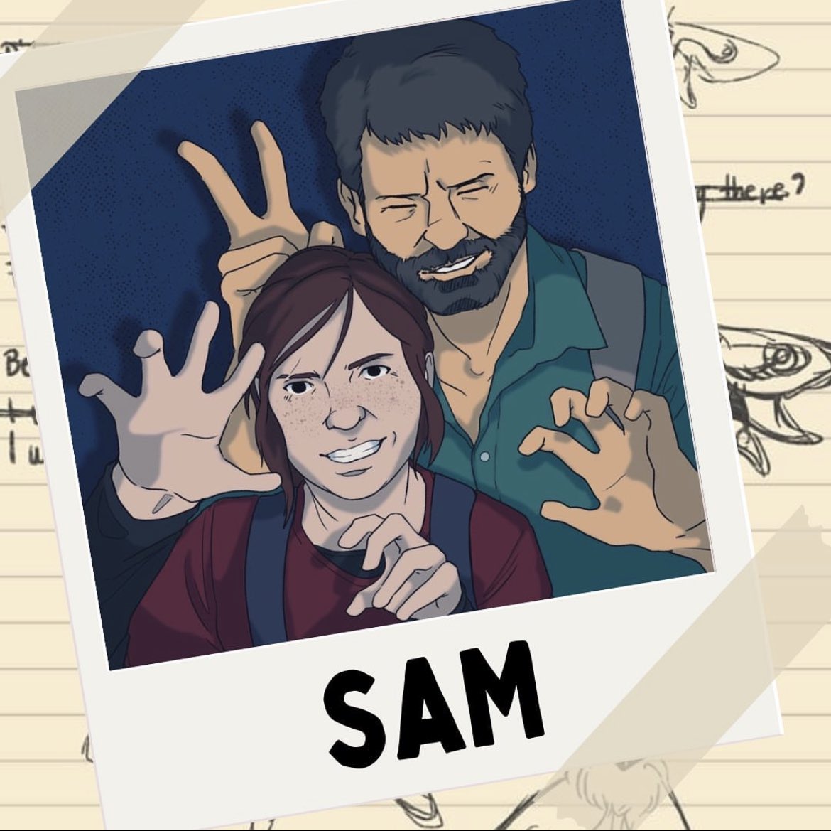 tlouzine's tweet photo. say hello to Sam, one of our page artists for this zine! 

you can find Sam on insta as ouchlaws !

#tlou_zine #tlou #zine #fanzine #thelastofus https://t.co/MDpkNcK7ev