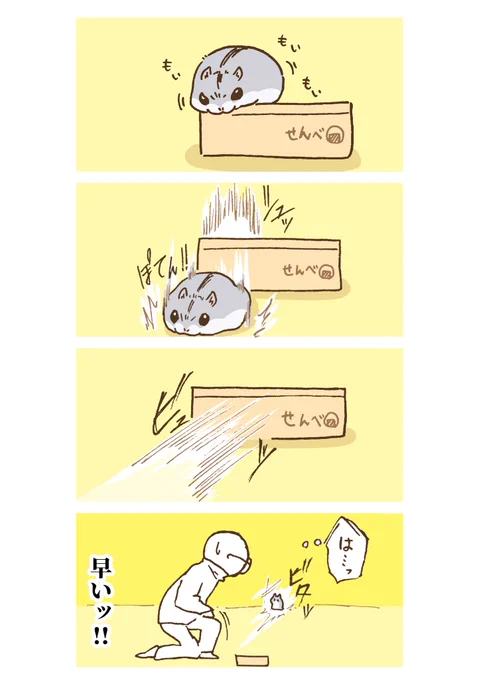 はむおさん早すぎて動きが見えない 