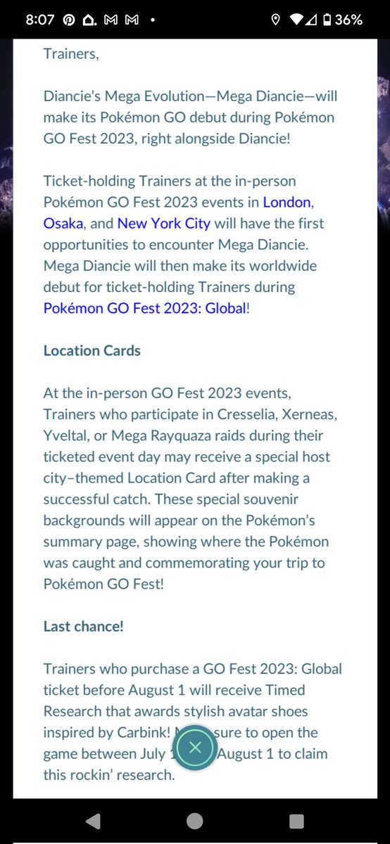 VictorBoyer3's tweet photo. @DemonEmperorV @NianticHelp Could you please point out in the release, to everyone in app, where it says this?  Should I read about events I'm not going to?  When you complete a mega raid with a remote raid pass do you normally get mega energy? https://t.co/FxSBrSzE3C