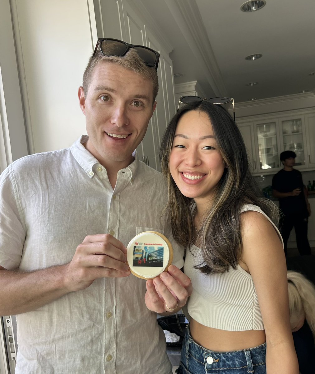 Summer party to welcome interns and celebrate Cedars-Sinai Department of Urology being ranked #1 in California. #urology #residents