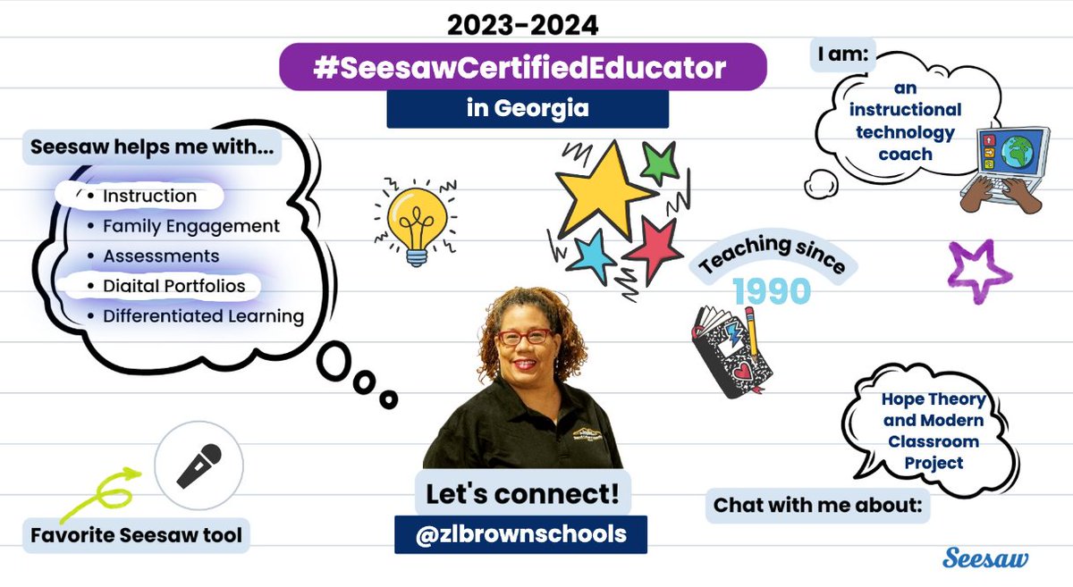 Start the year off capturing learning with @Seesaw ​#SeesawCertifiedEducator #SeesawConnect