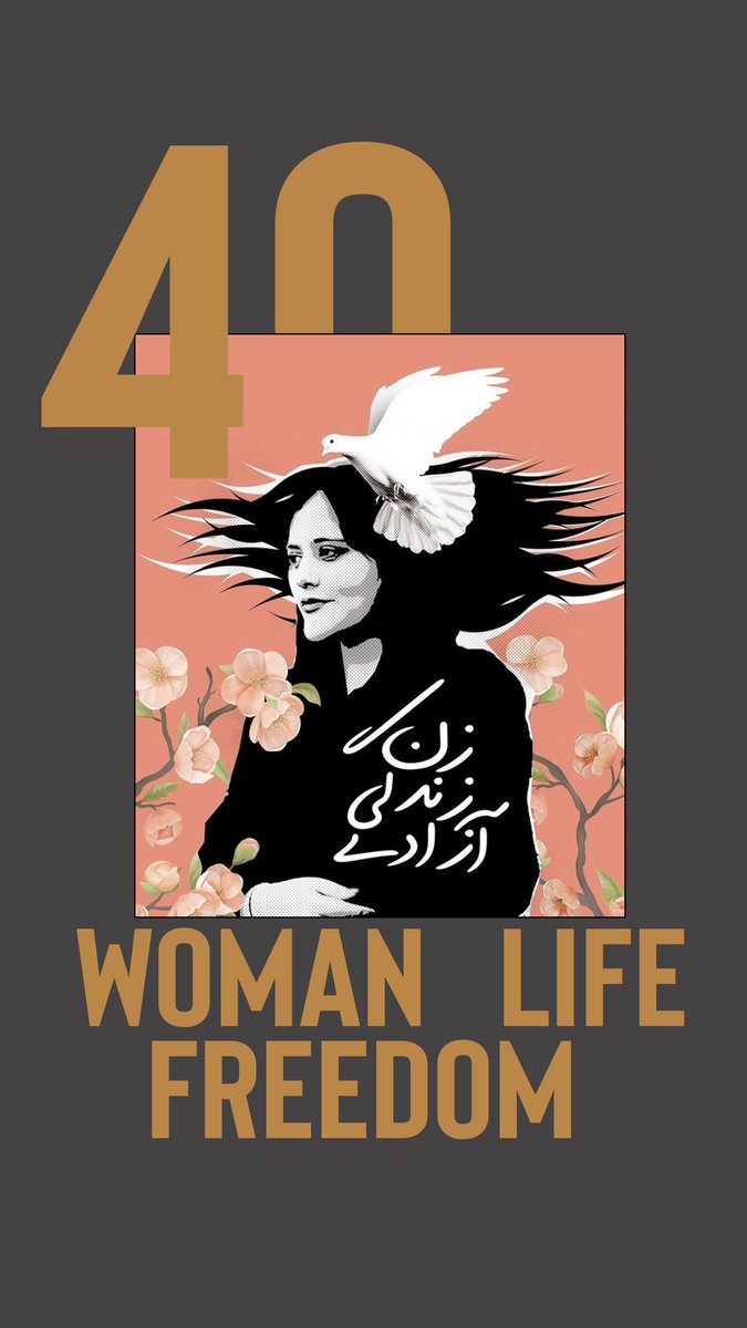 IranHistoryPics's tweet image. چهل روز مانده به سالگرد خیزش #زن_زندگی_آزادی 
#مهسا_امینی