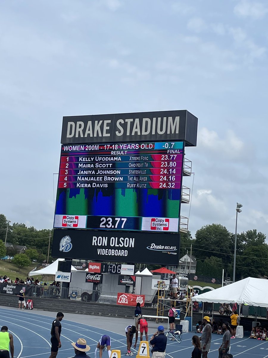 After only 2 months of training with Xtreme Force Track Club, my 200 time went from a 25.71 to a 23.77. With hard work and time dedicated to track, I’m a 2x All American and the 200M dash  National Champion. Thank you Xtreme for all that you do to make kids like me great💜🖤