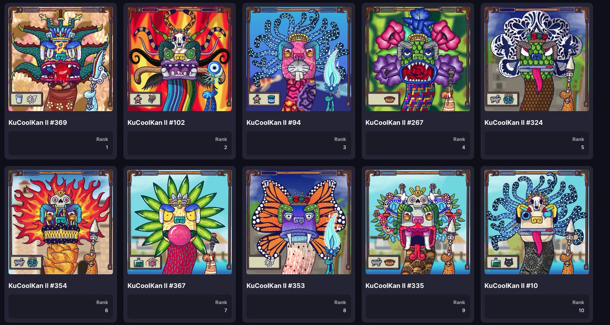 altoranking's tweet image. Miren la chulada de marco. Con él, se movió el rank de 10 a 2do lugar con solo un movimiento. Que esperas para equipar tu @KuCoolKan y ponerlo a jugar en #cosmiccodex y ganar #cash,