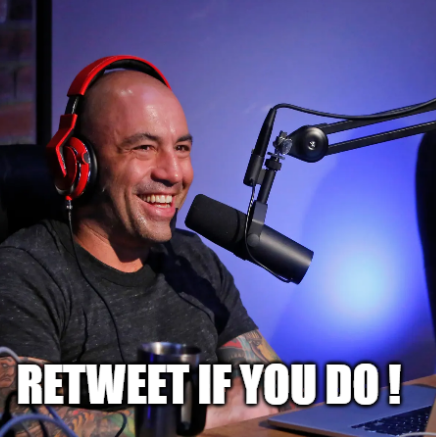 Liana53160's tweet photo. Joe Rogan says he *is* open to having Donald Trump on his podcast to expose the deep state together！

Will you be watching it?🙌🏻 https://t.co/a3l16TnHDl