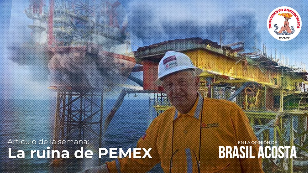 DrBrasilAcosta's tweet photo. La ruina de @Pemex es Morena. No basta un “se lo advertimos a Morena”, para que nos hicieran caso; sin embargo, el hecho de haberlo dicho, debe servir al pueblo para que descubra que a quiénes eligió como sus gobernantes no escuchan razones.

#Entérate
https://t.co/3b94WjdyZ9 https://t.co/xwUwq6lIi3