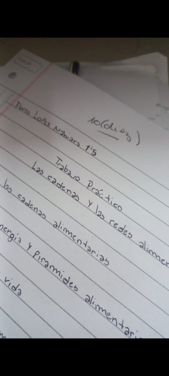 Lo único bueno que quiero es tener esta nota todo el año