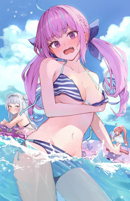 水着あくたん #あくあーと