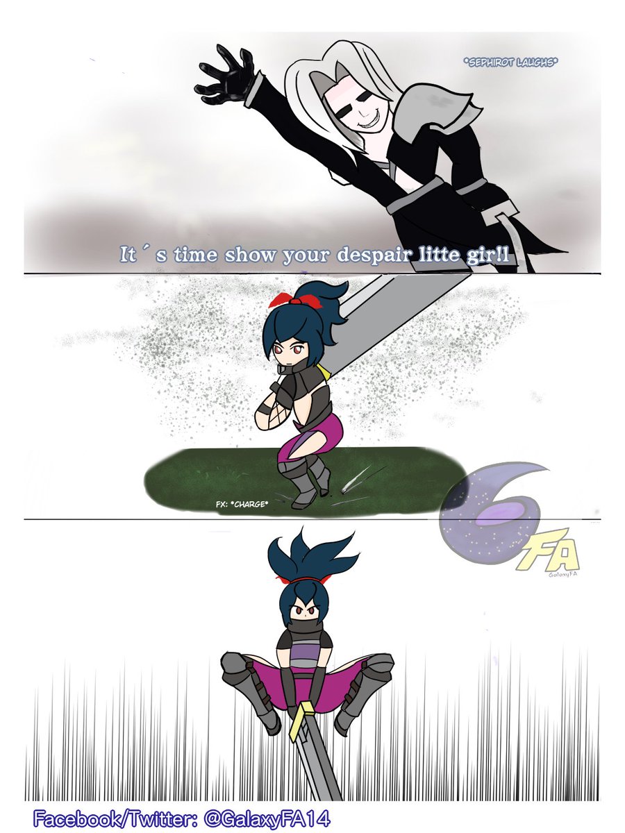 GalaxyFA14's tweet photo. Mission capture part 3 #wotv #FFBE幻影戦争 #comic https://t.co/HxK9TiGZCb