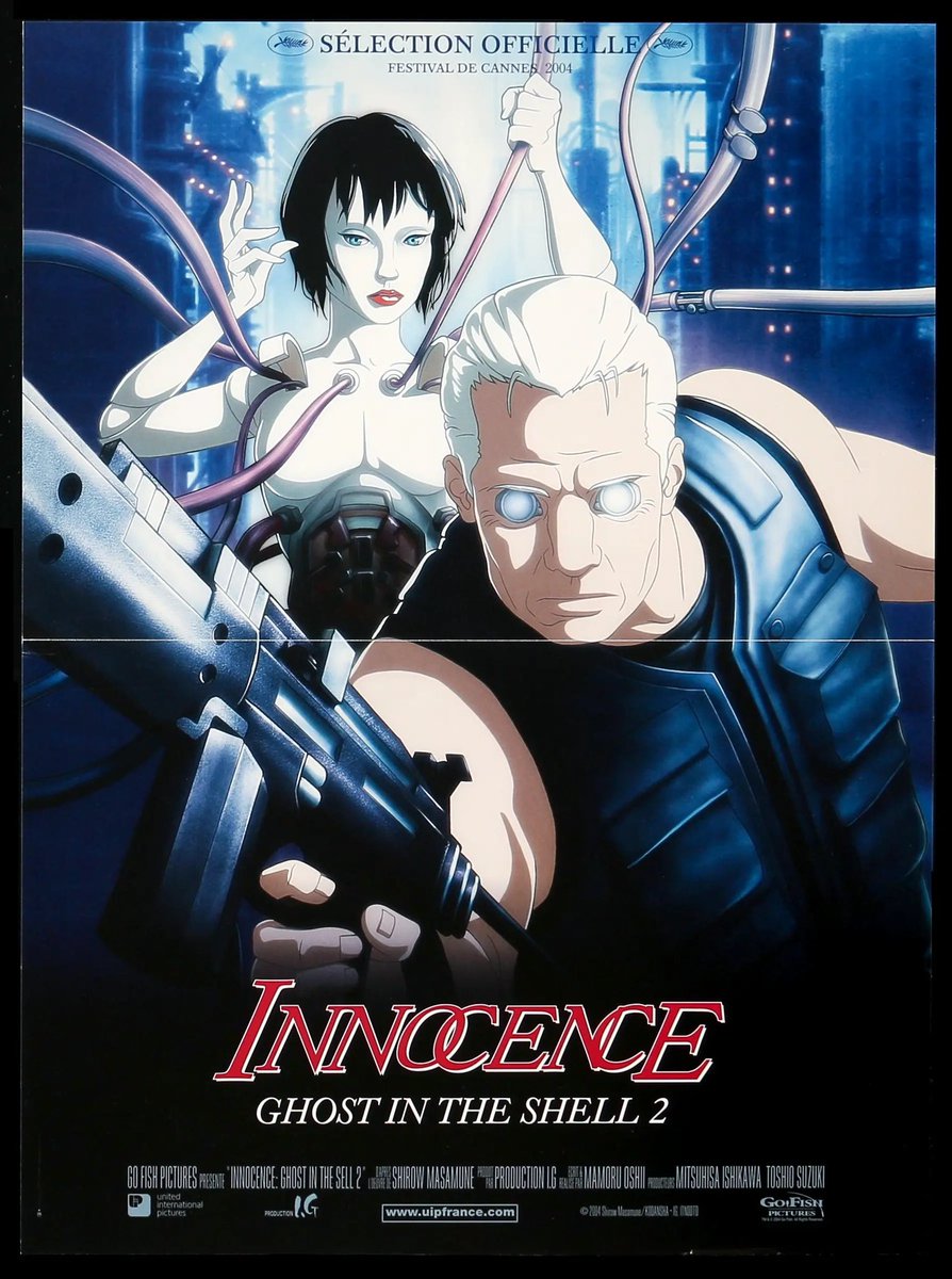 nyobelipot's tweet photo. #GhostInTheShell2Innocence plonge profondément dans les implications éthiques de l'intelligence artificielle. Le film questionne notre définition de l'humanité, explore la solitude à l'ère technologique, et nous met face aux dilemmes moraux posés par l'exploitation des androïdes. Un regard poignant sur notre avenir potentiel. #Anime #AI