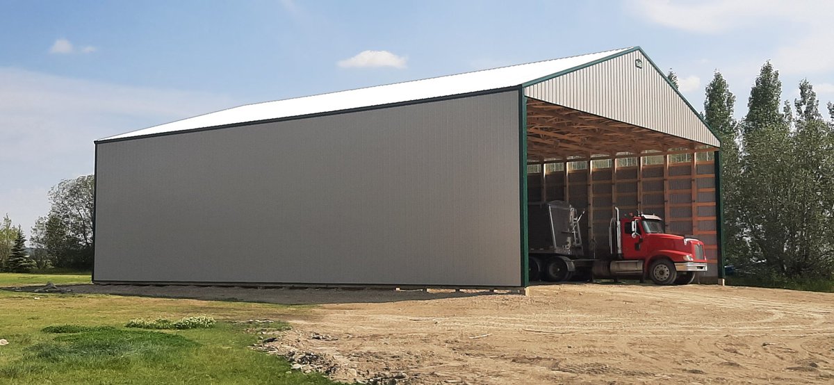 Thank you Cliff and your crew from #Prairiepostframe for the awesome job you did in putting up my shed in less than 4.5 days. #qualityproduct #qualityworkmanship #parkeminside