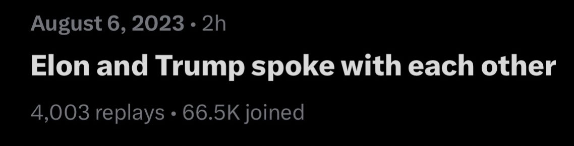 ElonMuskAOC's tweet photo. We had 6,000 listeners in a 𝕏 space, and not a SINGLE word was said. 

Best $44b I’ve ever spent. https://t.co/s8krav535q