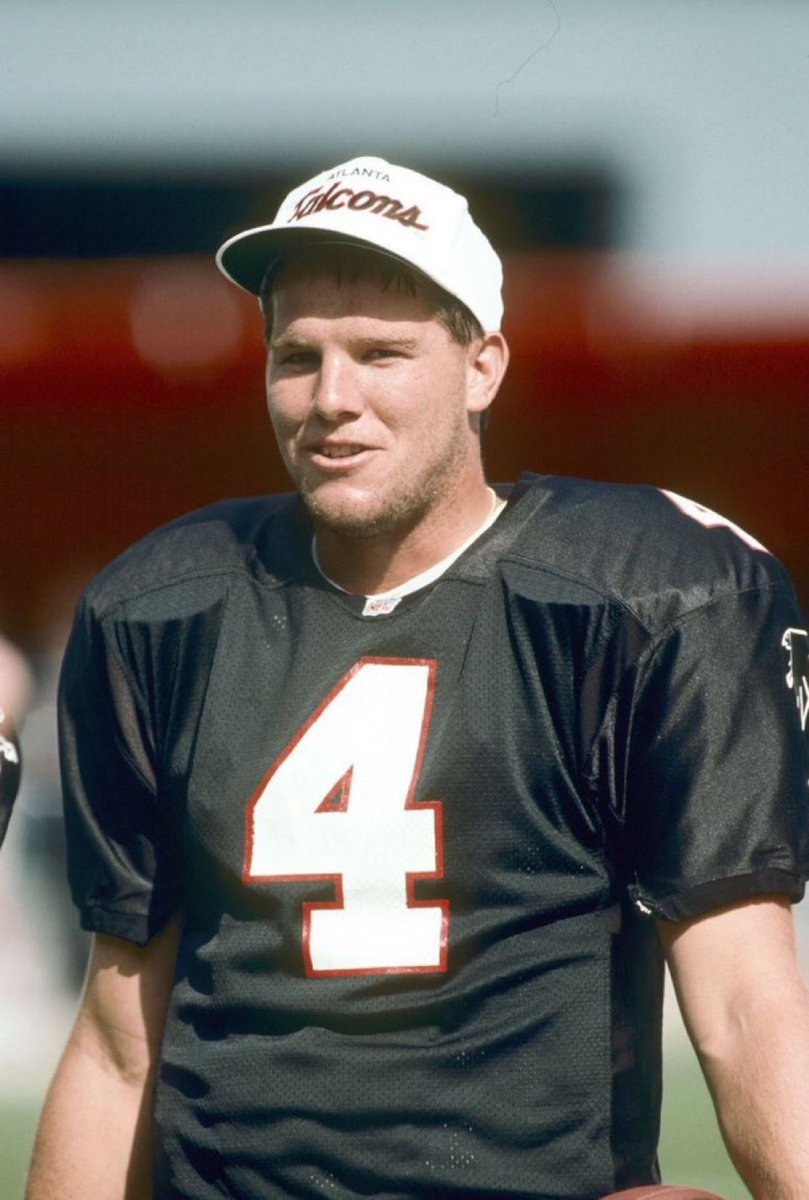 Super70sSports's tweet photo. The Falcons don’t catch nearly enough shit for trading Brett Favre. So I’m here to remind everyone you did that, you dumb fucks. https://t.co/lc8fMC4Xca