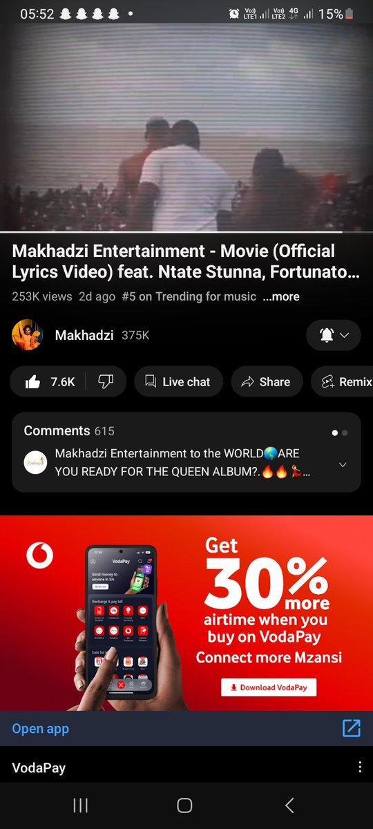 youtu.be/hKwv2XHYTWc
Go watch the movie by Makhadzi
Makhadzi Entertainment to the world 🌎 ♥️