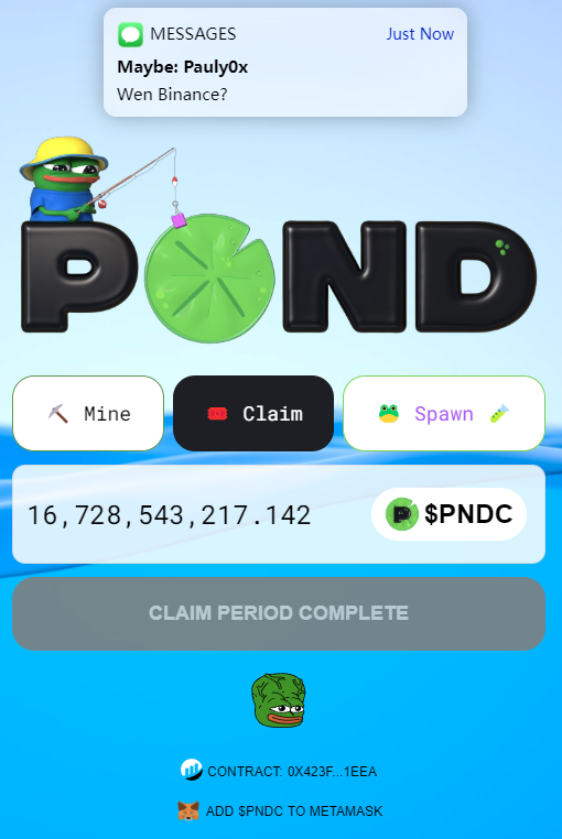 mhao_eth's tweet photo. @Pauly0x @Pauly0x I participated in the mine 9 days ago, but I didn't see the deadline for the claim in time and missed it. What should I do? https://t.co/KQ0JvN2uKa