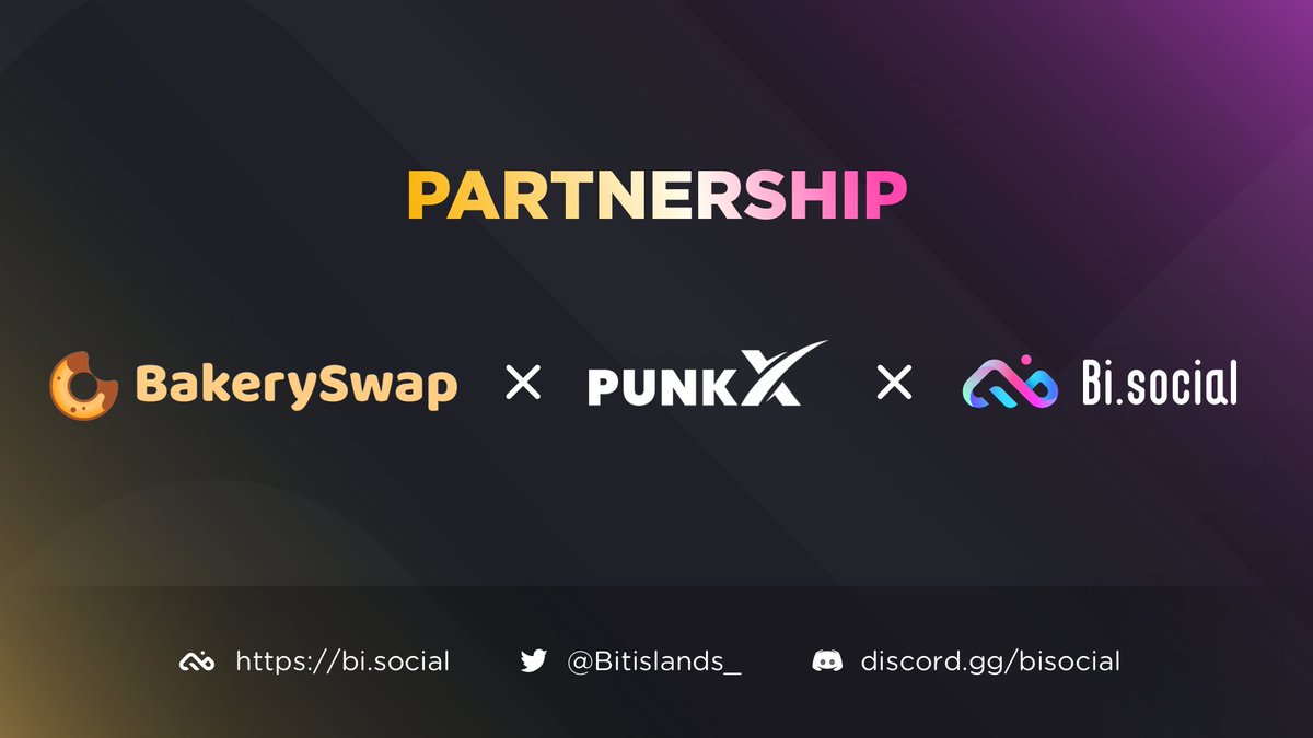 Bi.social | vBIS🔥Social & Earn🔥 (@bitislands_) on Twitter photo 🍻Bi.social × PunkX
The 1st NFT collection on #Base
$PUNK is launching next week on <a href="/bakery_swap/">BakerySwap</a> Launchpad!
Enter:
1⃣ Follow @PunkXWorld <a href="/Bitislands_/">Bi.social | vBIS🔥Social & Earn🔥</a>& <a href="/bakery_swap/">BakerySwap</a>
2⃣ RT & Like
3⃣ Comment ur ERC20 add
🏆20 WL
⏰12hours 🍻Bi.social × PunkX
The 1st NFT collection on #Base
$PUNK is launching next week on <a href="/bakery_swap/">BakerySwap</a> Launchpad!
Enter:
1⃣ Follow @PunkXWorld <a href="/Bitislands_/">Bi.social | vBIS🔥Social & Earn🔥</a>& <a href="/bakery_swap/">BakerySwap</a>
2⃣ RT & Like
3⃣ Comment ur ERC20 add
🏆20 WL
⏰12hours