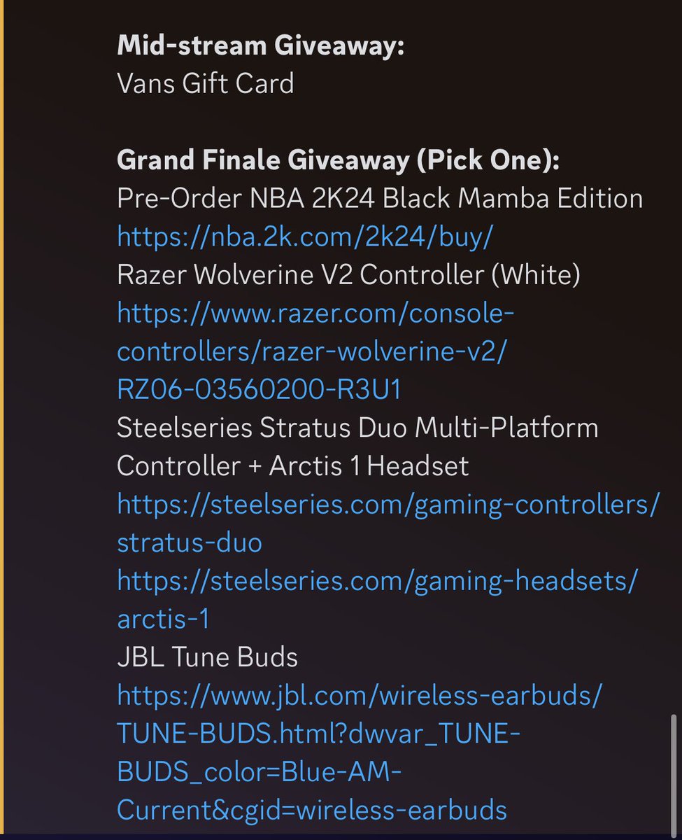 DMVmotives's tweet photo. Can i talk my shiii one time!?!
Sponsored stream coming this friday.
2 Giveaways! https://t.co/iWuhNbKkCD
