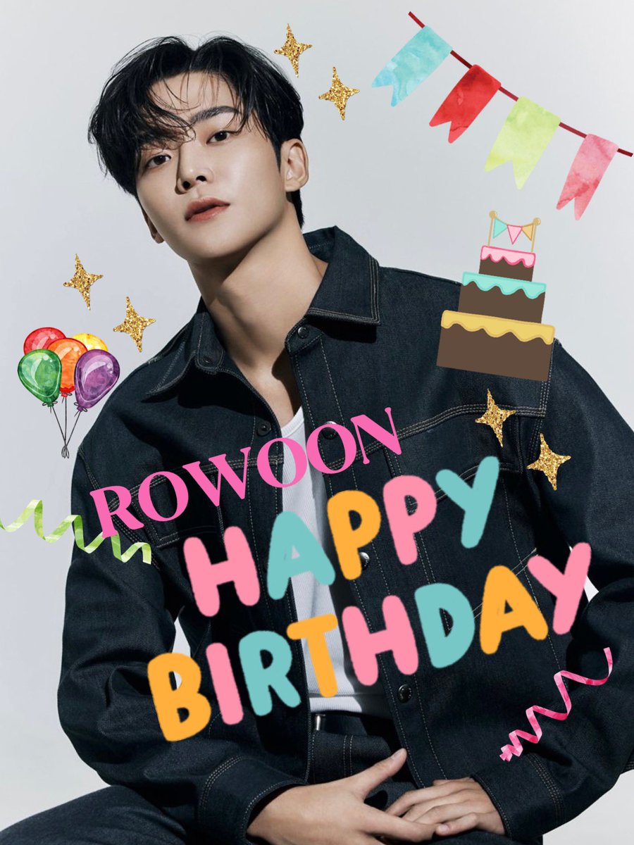 Mari_0807_rw's tweet photo. ロウンさん、お誕生日おめでとうございます🎂🎊
毎回、笑いが止まらない楽しいファンミーティングをありがとう💕
また、来年も楽しみしてるよ〜絶対に来てね👍
ドラマも、もう直ぐ始まるし、楽しみにしているよ🎶
幸せな一年を過ごしてね❤️
#로운 #ROWOON #ロウン 
#HAPPYROWOONDAY https://t.co/Q7k9BE3TOX