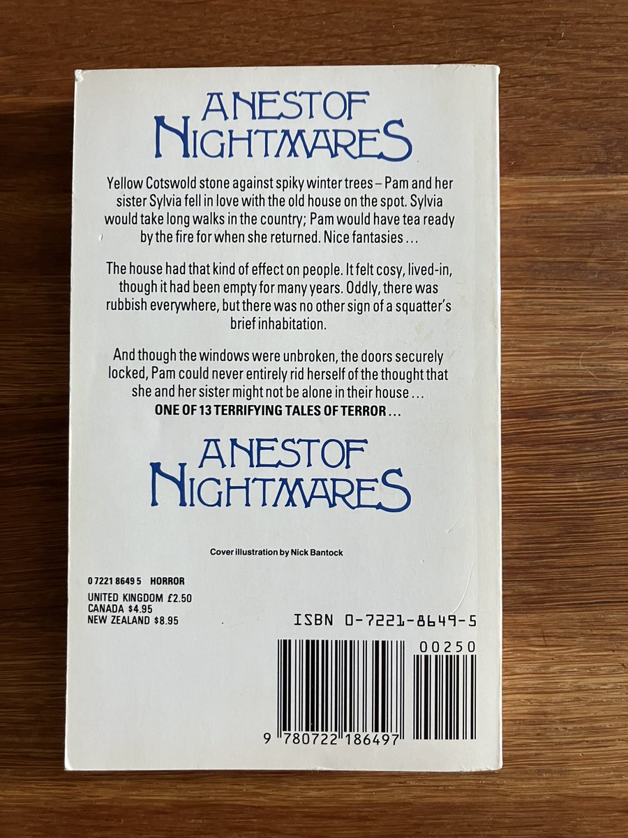 MattPayne1973's tweet photo. #lisatuttle Lisa Tuttle’s brilliant collection A Nest of Nightmares - got to be in any list of horror essentials. Recently re-released as part of the #paperbacksfromhell range, so thankfully widely available 👍🏻 https://t.co/RFSoF7IOJr