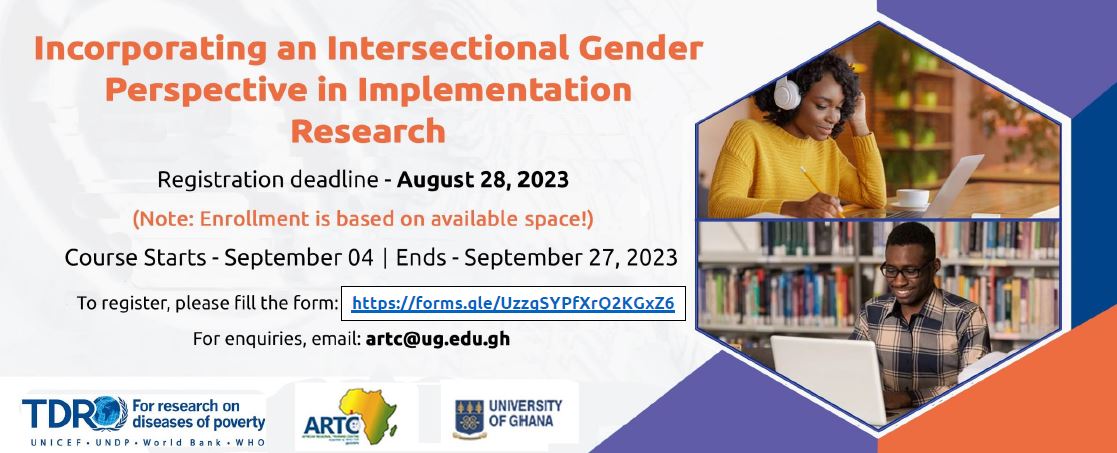 TDRnews's tweet photo. 📣Open for registration: Massive Open Online Course on incorporating an intersectional #gender perspective in implementation research

Register here: 
https://t.co/W2MqkkAgWf
#healthresearch https://t.co/3iS6xaURuv