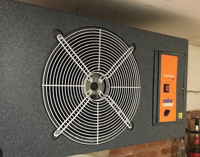 A Marstair cellar cooler, installed for one of our hotelier clients, controlling the temperature of the stored beer, ensuring its quality when served to their guests.

#marstair
#cellarcooler
#cooling
#fgas
#refrigeration
#winecellars
#mechanical