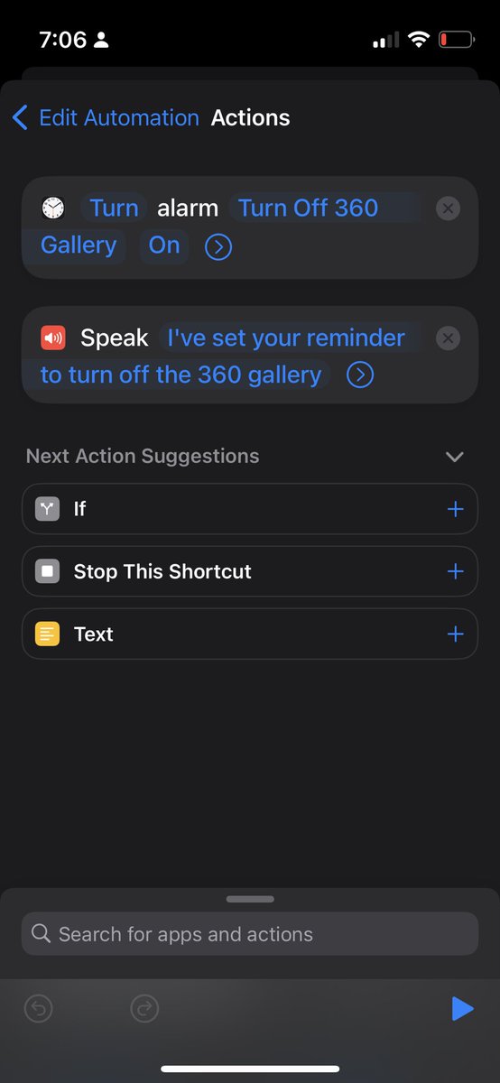 teach_create_'s tweet image. Experimenting with #NFC tags and #shortcuts- now I can tap my phone to the tag and it’ll remind me to turn it off at the end of the day. Don’t need to touch my screen at all, just tap and go. Any other ideas for using these at school? I’m geeking out! #ADE2023