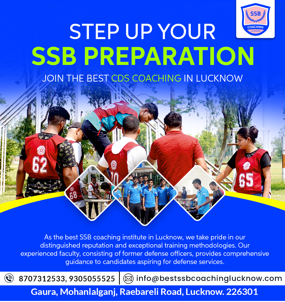 defence_lucknow's tweet photo. 🎯 Step up your SSB preparation! 🏆 Join the best CDS Coaching in Lucknow and gear up for success! 🚀 #SSBpreparation #admissionopen #jaihind https://t.co/97aHksJ1V0