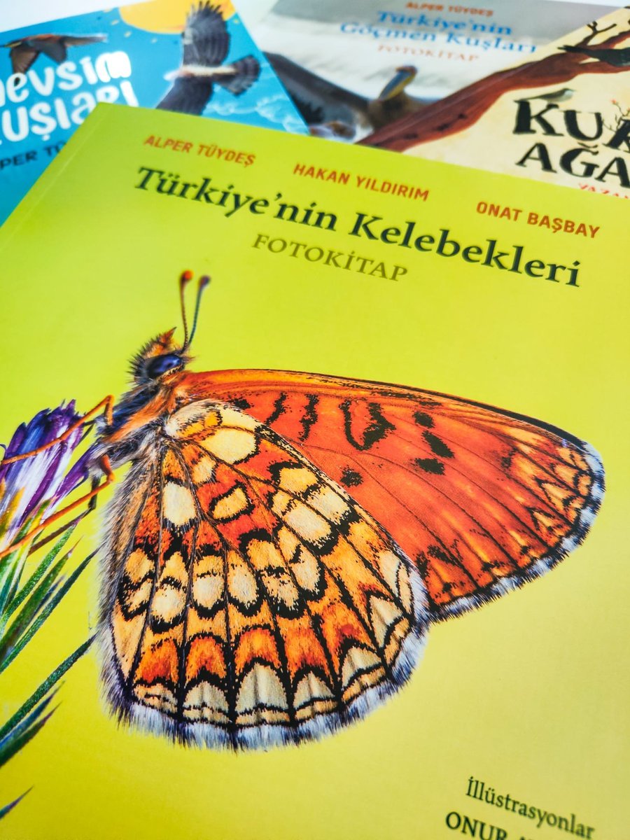 Bir güzel haber de imzalı kitap isteyenlere veyaz imzalatamak isteyenlere :) Gözlem günü sevgili @PedramTurkoglu 'nun 'Yaşayan Dinozor' kitabı ile benim çıkardığım Kurumuş ağaçlar, Mevsim Kuşları, Türkiyenin Göçmen Kuşları ve Türkiyenin Kelebekleri kitaplarının satışı olacağı…