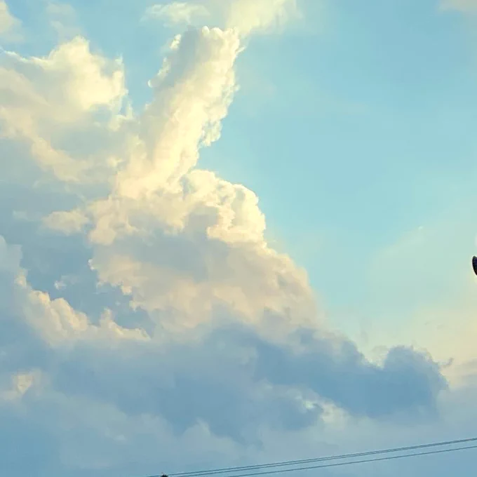 久しぶりに雲コレクションが増えた 