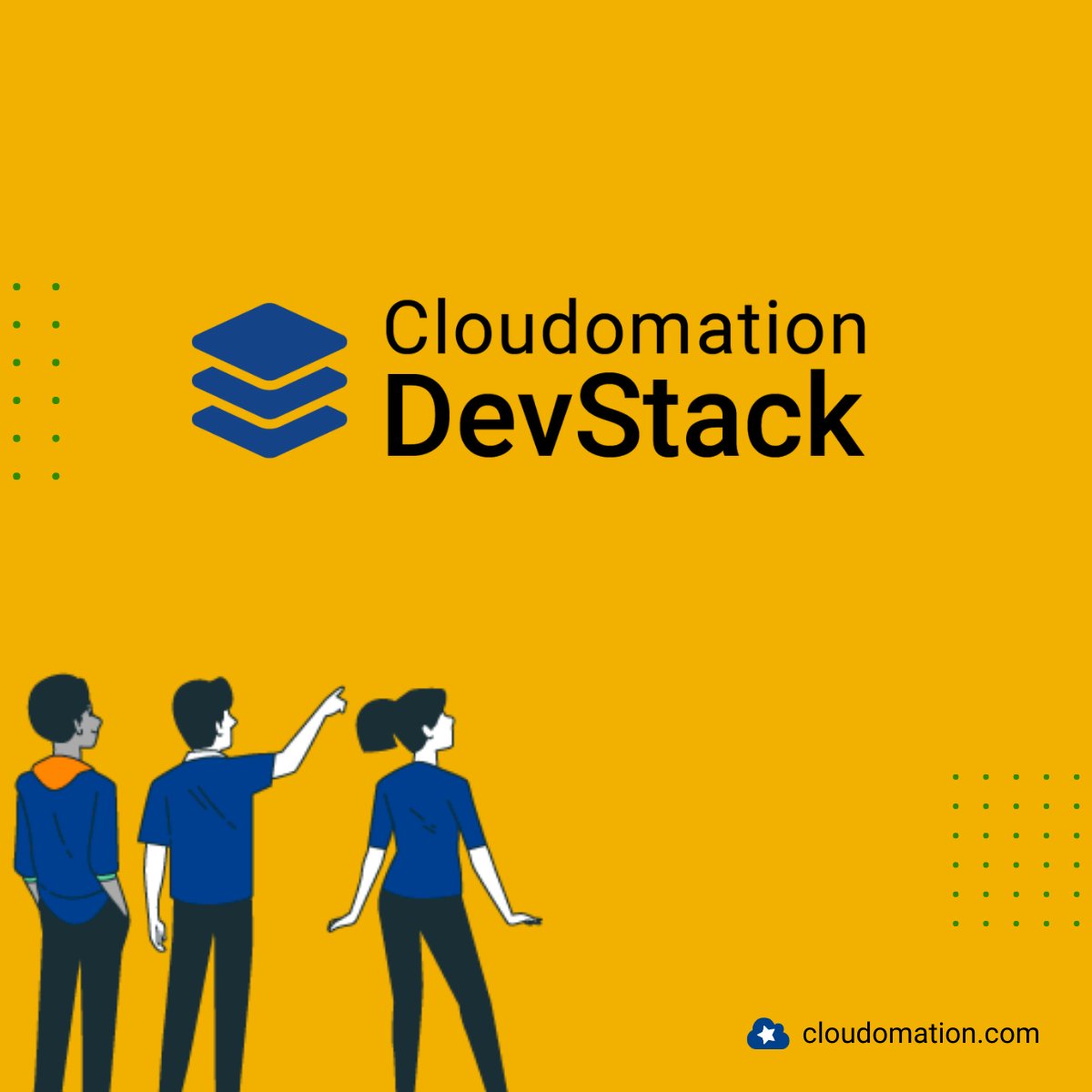 cloudomationcom's tweet image. 🚀 Say Hello to Cloudomation DevStack!💥 Boost developers&apos; productivity with centrally managed, customizable development environments. 🛠️ Reduce onboarding time and enhance security. Discover more at 👉 cloudomation.com/en/devstack #launch #devops #clouddevelopmentenvironments