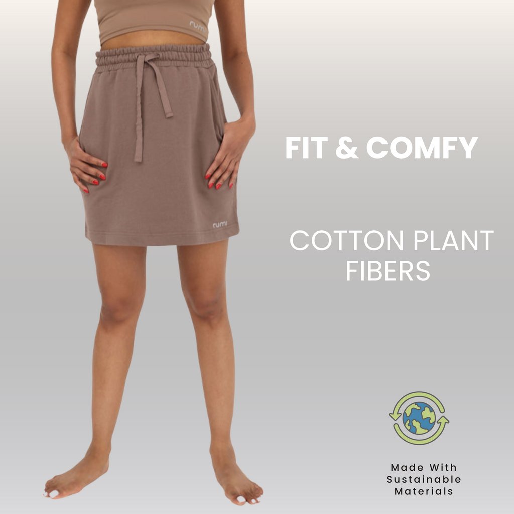 rumiearth's tweet photo. 'Moon Sweat Skirt' 
Crafted with love from sustainable cotton plant fibers, this skirt combines style with eco-conscious comfort. 
.
.
.
Shop now at https://t.co/R7C2snSBee https://t.co/8azh4QB7Ua