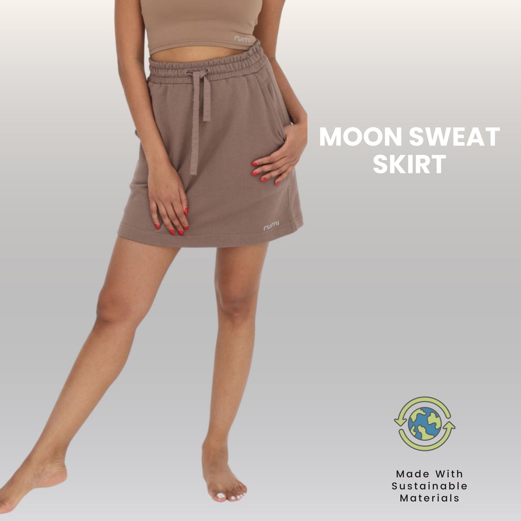 rumiearth's tweet photo. 'Moon Sweat Skirt' 
Crafted with love from sustainable cotton plant fibers, this skirt combines style with eco-conscious comfort. 
.
.
.
Shop now at https://t.co/R7C2snSBee https://t.co/8azh4QB7Ua
