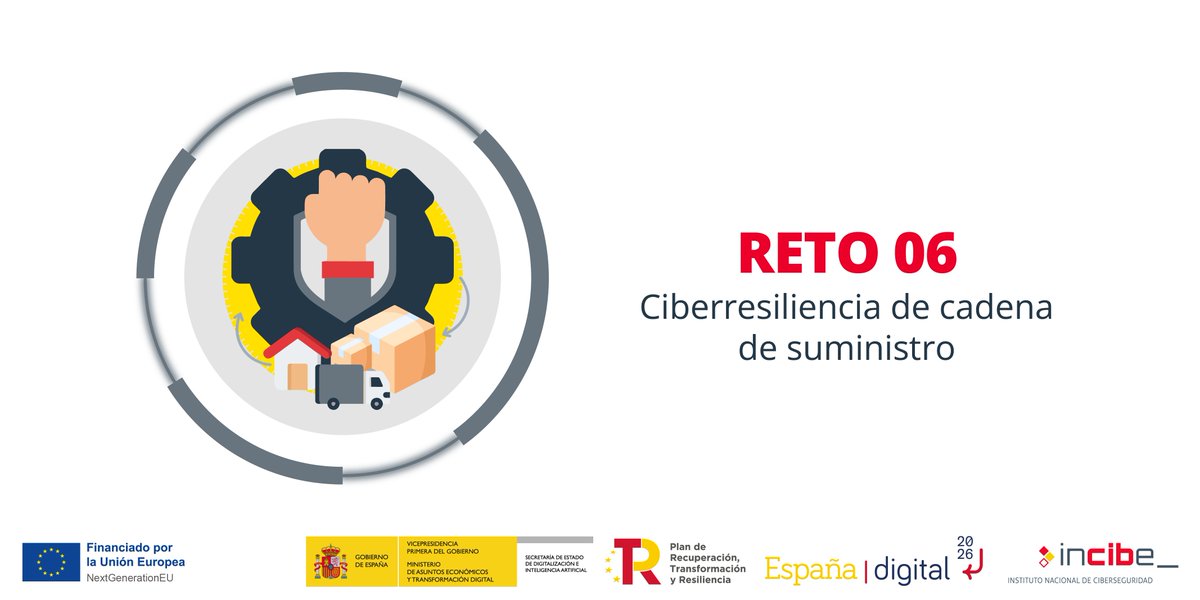 INCIBE's tweet image. 🔊 #PlexusTech, @excemtech, @EcixGroup y @leet_security pondrán en marcha proyectos de #CPI para dar respuesta al reto de #ciberresiliencia de cadena de suministro, con 5,5 millones de euros 💵.

🔗 Más info: incibe.es/industria-cpi

#IndustriaCPI