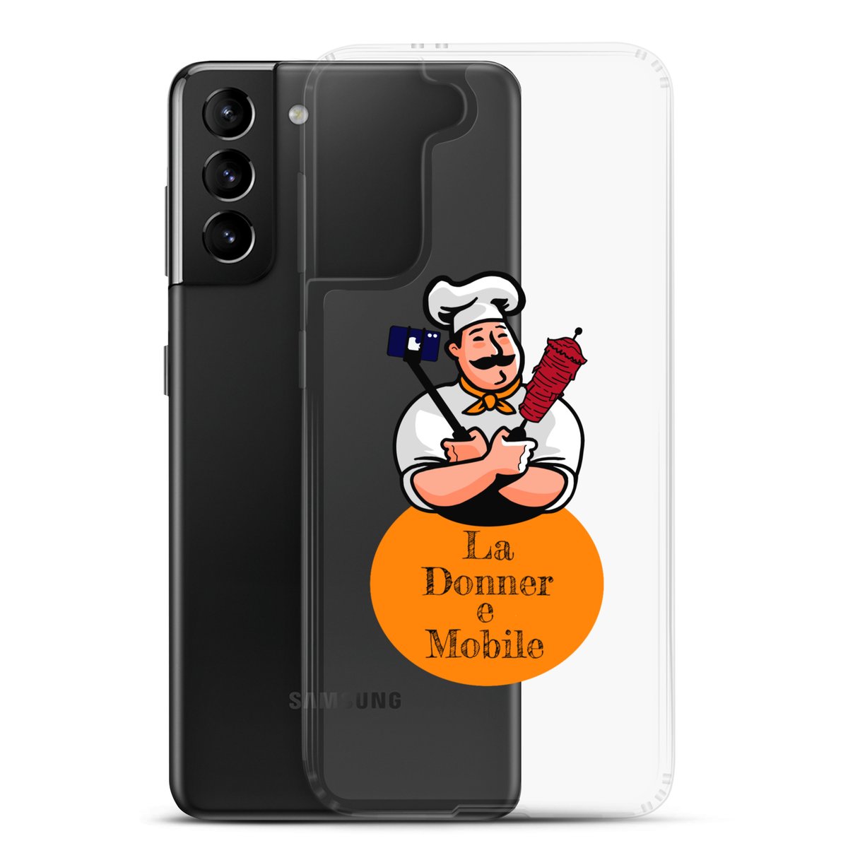 OperaGarb's tweet image. 👩 'Woman is Fickle' 👩 
👎 Not the message we want to send...👎 
🤷‍♂️ So here's a phone case about kebabs and cell phones...📱 
🚨 Now available for #Samsung phones at OperaGarb.com! 🎶
📧 If you want our design on a different case, just get in touch! 😁 

#opera #tenor