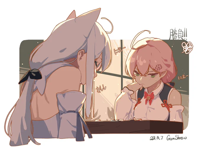 #miko_Art #絵フブキ  笑