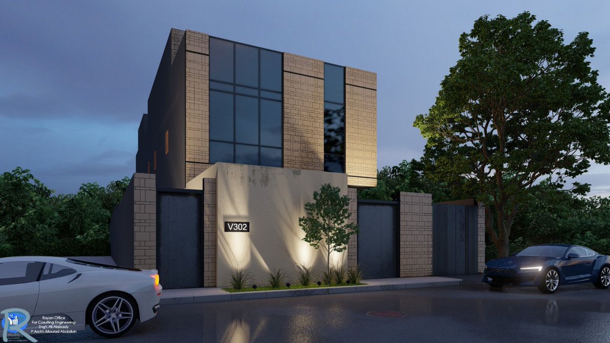 تصميم واجه مودرن من اعمالنا