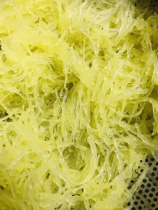 友人からいただいた、長野のそうめんカボチャでございます。