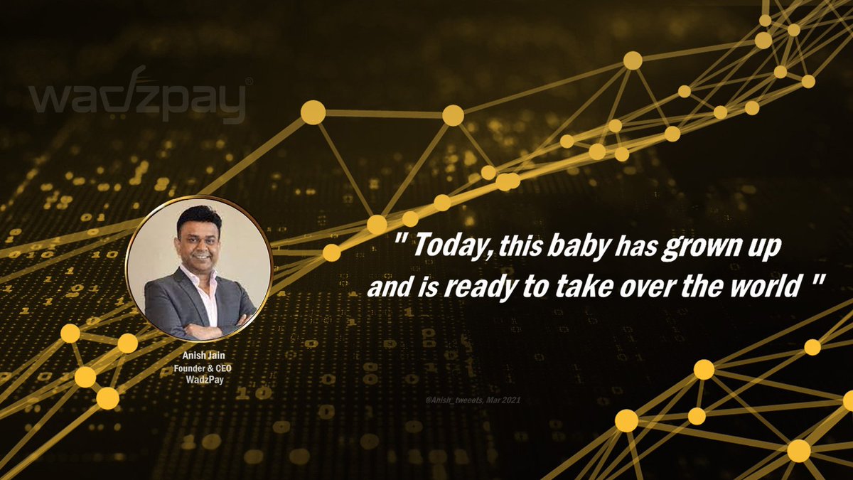 JustYohan's tweet photo. " In 2018 a baby was born. #Growing up it made mistakes, gained #experiences, learned to stand on its feet.
Today... "
- @Anish_tweeets, Mar 2021
#WadzPay #WTK $WTK #CBDC #WPC #Wearewadzpay #ReadyToTakeOver #LifeJourney #RisingToTheTop https://t.co/5Y746Kf0B3