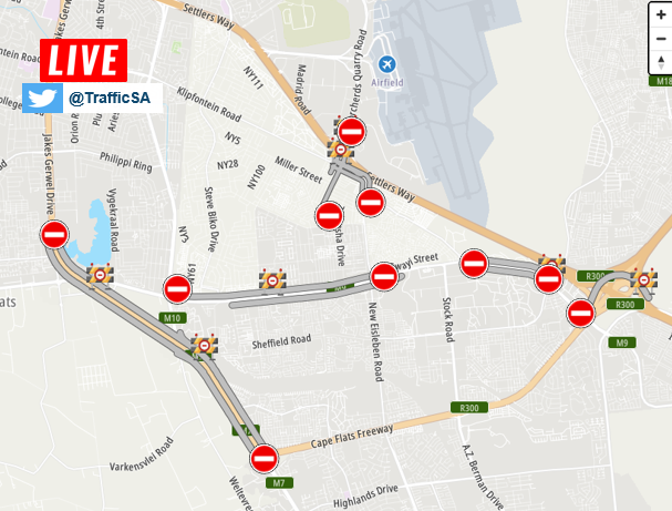 TrafficSA tweet media