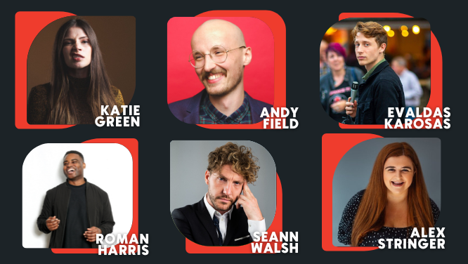 Start your week laughing with the BEST comics in London 🤩 @KTspicey 
<a href="/EvaldasKarosas/">Evaldas Karosas</a> 
@Andyfield 
<a href="/hardyhaahaa/">Roman Harris</a> 
<a href="/thealexstringer/">Alex Stringer</a> 
And <a href="/seannwalsh/">Seann Walsh</a> 

Come be part of the fun! 
 bigbellycomedy.club/event/monday-n…