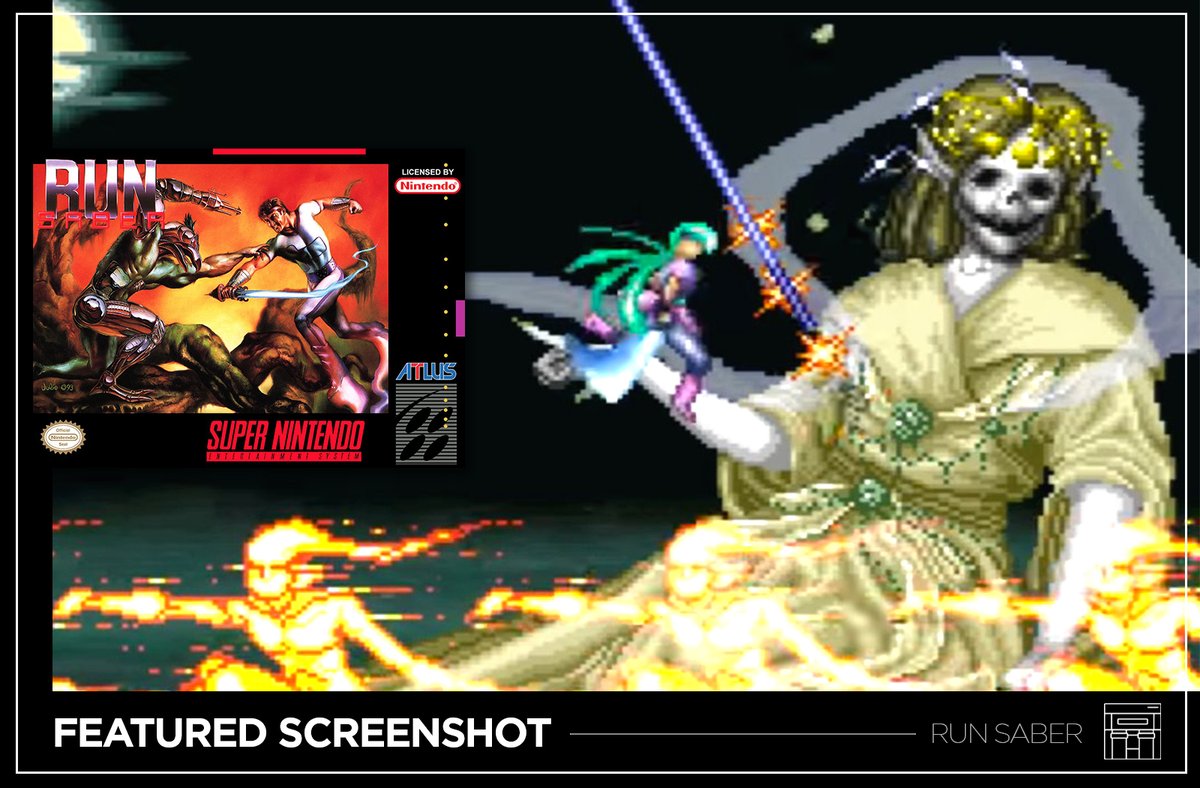 Mark1982G's tweet photo. [Featured Screenshot] - 🖼️#⃣0⃣6⃣
Run Saber
Super Nintendo
Atlus
🗓️Release Date - Jun 8, 1993

#Nintendo #SuperNintendo #SNES #RunSaber #Atlus #8Bit #16Bit #Arcade #Retro #RetroGaming #ShareYourGames #FeaturedScreenshot https://t.co/uHOiLUMyk5