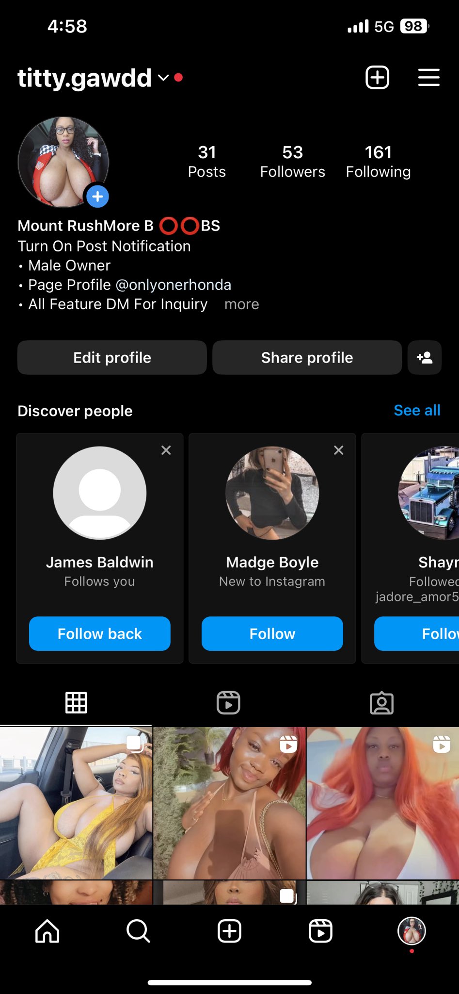 Y’all Go Follow My New Page Last Was Deleted @350k. Link in Bio https://t.co/9UtFSDbIKF