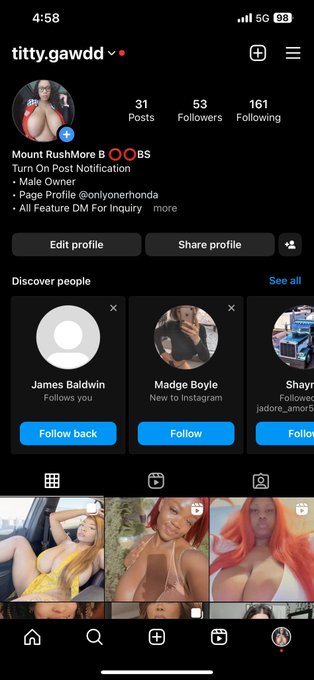Y&rsquo;all Go Follow My New Page Last Was Deleted @350k. Link in Bio https://t.co/9UtFSDbIKF<a class="tags" target="_blank" title="On Twitter" href="/?out=eyJ0eXAiOiJKV1QiLCJhbGciOiJIUzUxMiJ9.eyJpYXQiOjE3MjE5NDc4MjYsImlzcyI6InR3cG9ybnN0YXJzLmNvbSIsIm5iZiI6MTcyMTk0NzgyNiwiZXhwIjoxNzUzNDgzODI2LCJyZWRpcmVjdF91cmwiOiJodHRwczovL3R3aXR0ZXIuY29tLzM1MGsifQ.SzmfkdZ2UFzifmdo6KuE09HeiVbYXoyy-HBznKCtaU9R7Ipybip7l4ZecbWH5FMoxTqb284P9L9Z1YcdvQcgVA">@350k</a>