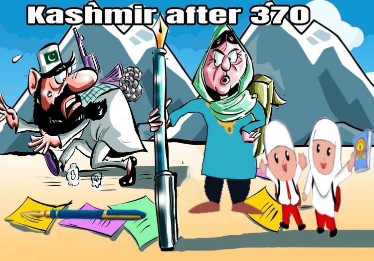 MacchalQ's tweet photo. #KashmirRising #BeyondArticle370 #Article370Untangled
#Article370 #NayaKashmir #BadaltaKashmir #Article370Abrogation #KashmirDevelopment https://t.co/nF44XkjfV7