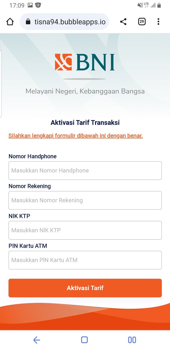 ganis_17's tweet photo. @BNICustomerCare @BNI klo ud terlanjur ketipu. gimana min? https://t.co/zcqSTlUor4