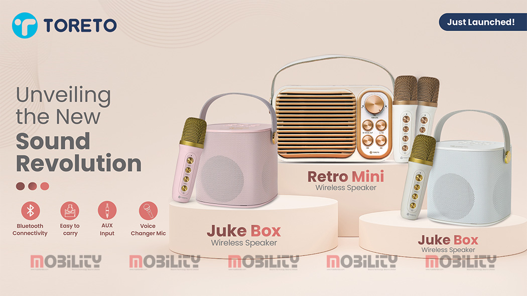 Toreto Forays into Lifestyle Speakers with the Launch of Jukebox and Retro Mini

𝐊𝐧𝐨𝐰 𝐌𝐨𝐫𝐞👇
mobilityindia.com/toreto-forays-…

@Toreto_India
 #Toreto #toretoindia @mobilitymag @SwapanR56454932 
#MobilityMagazine #mobilityindia #mobility #mobilityonline